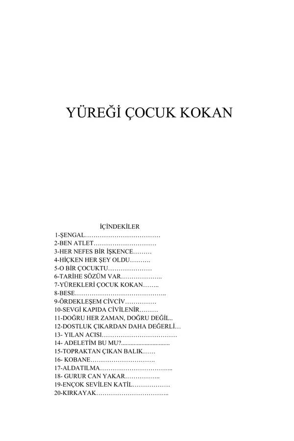 Yüreği Çocuk Kokan